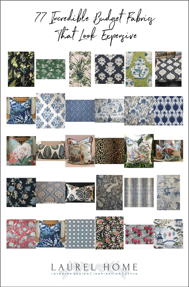 77 Budget Fabrics That Look Rich + Sources! Laurel Home