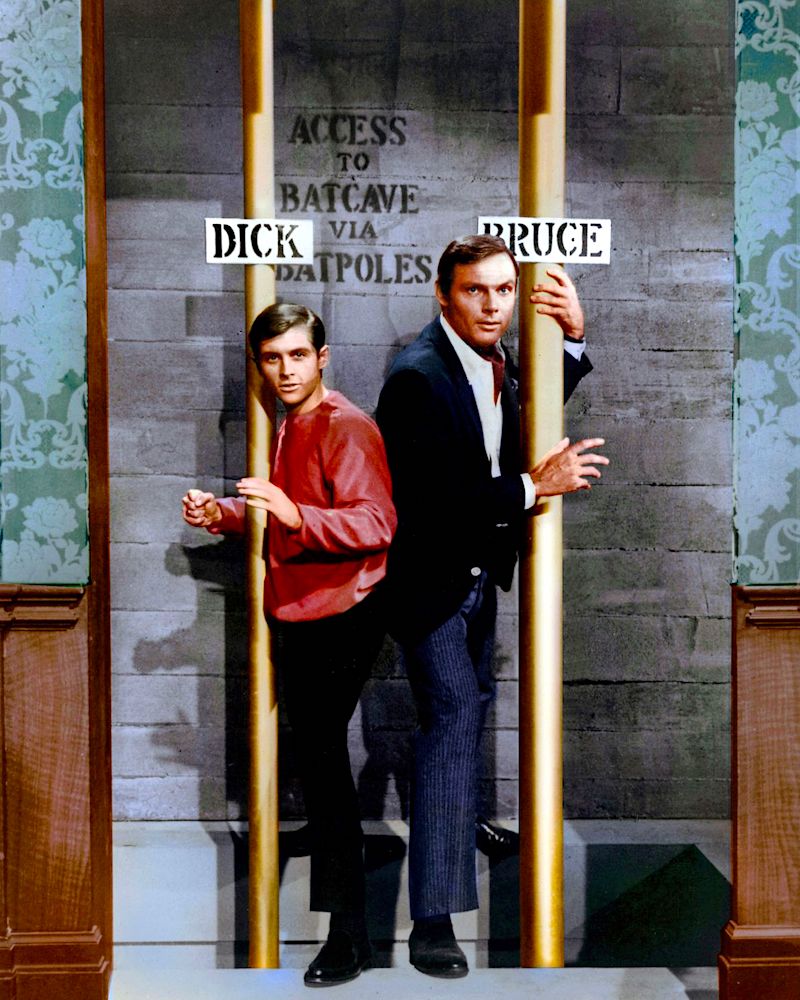 Secret Doors - bat poles dick and bruce