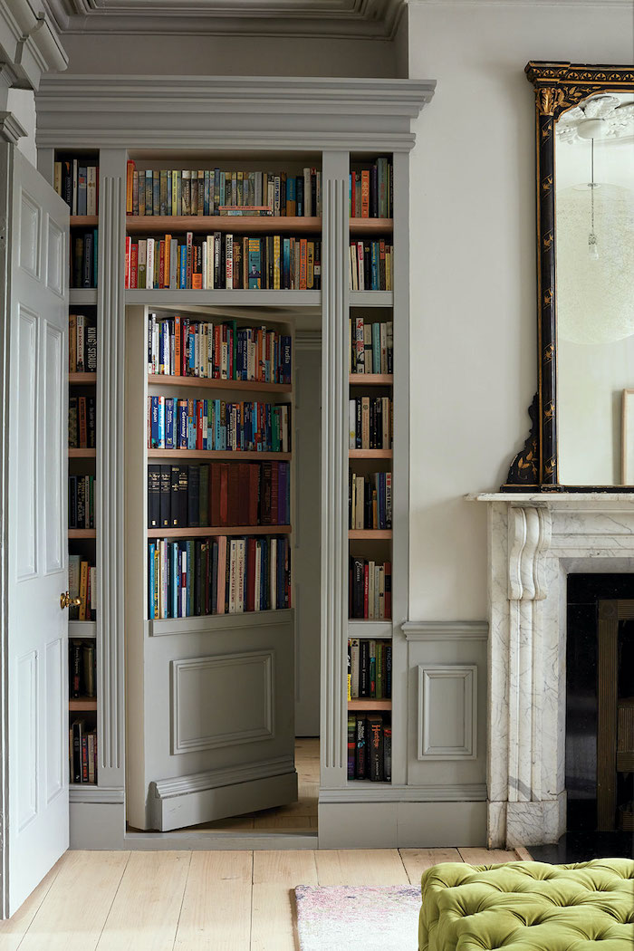 18 Secret Doors You Will Be Inspired To, Bookcase Door Design Plans Free