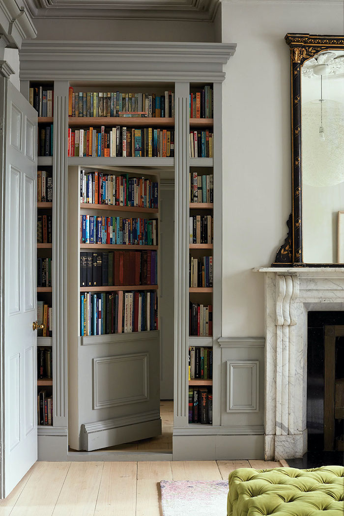 Secret bookcase deals door for sale