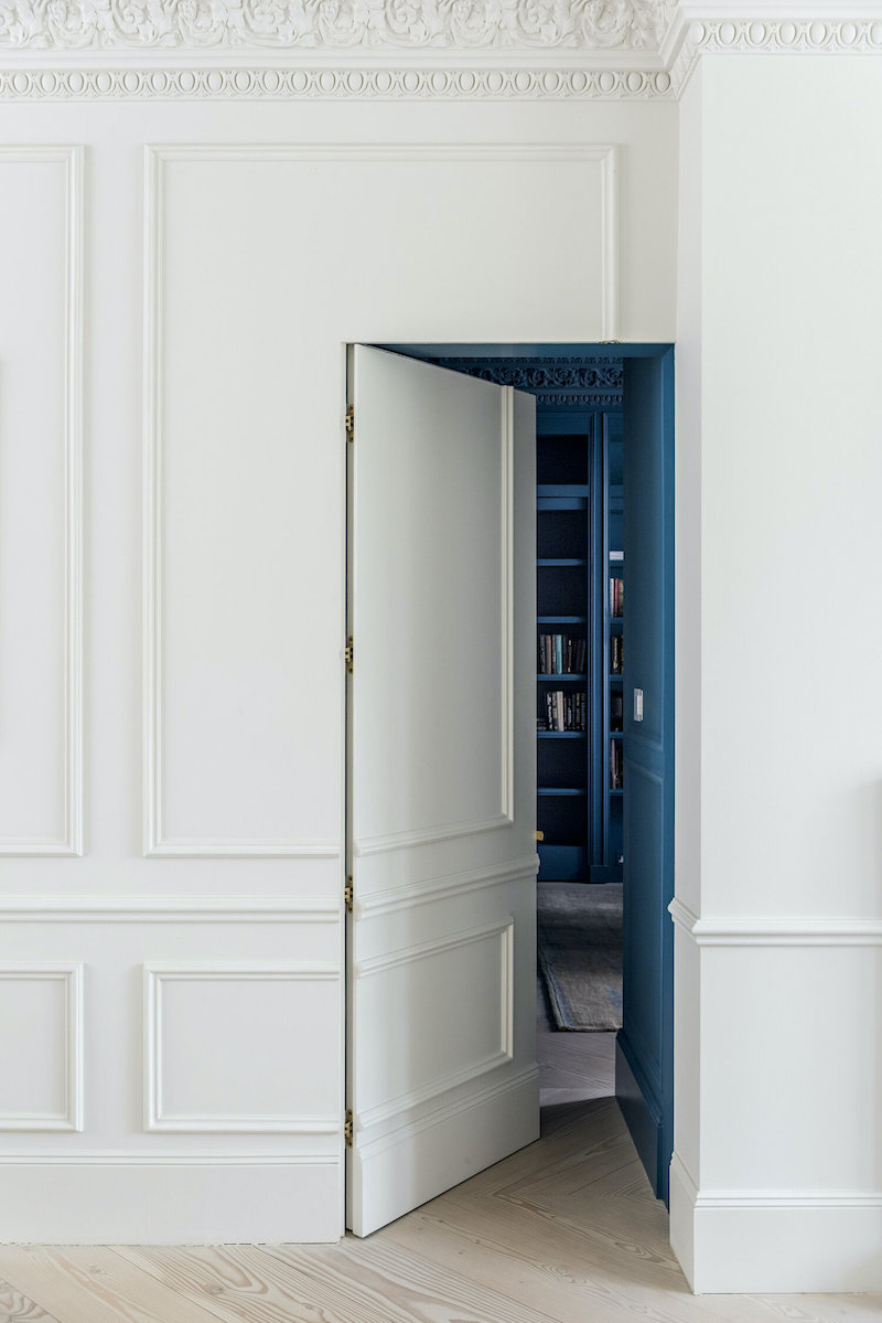 How To Create A Hidden Door Wall With Panels