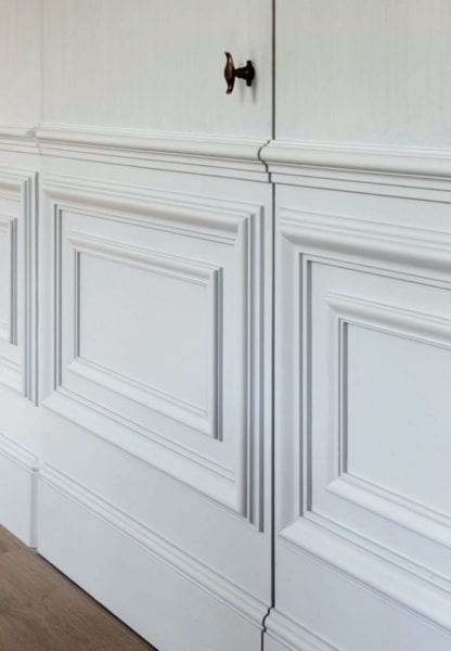 jib door - wainscoting mouldings - St Bartholomew's Hospital north wing ...