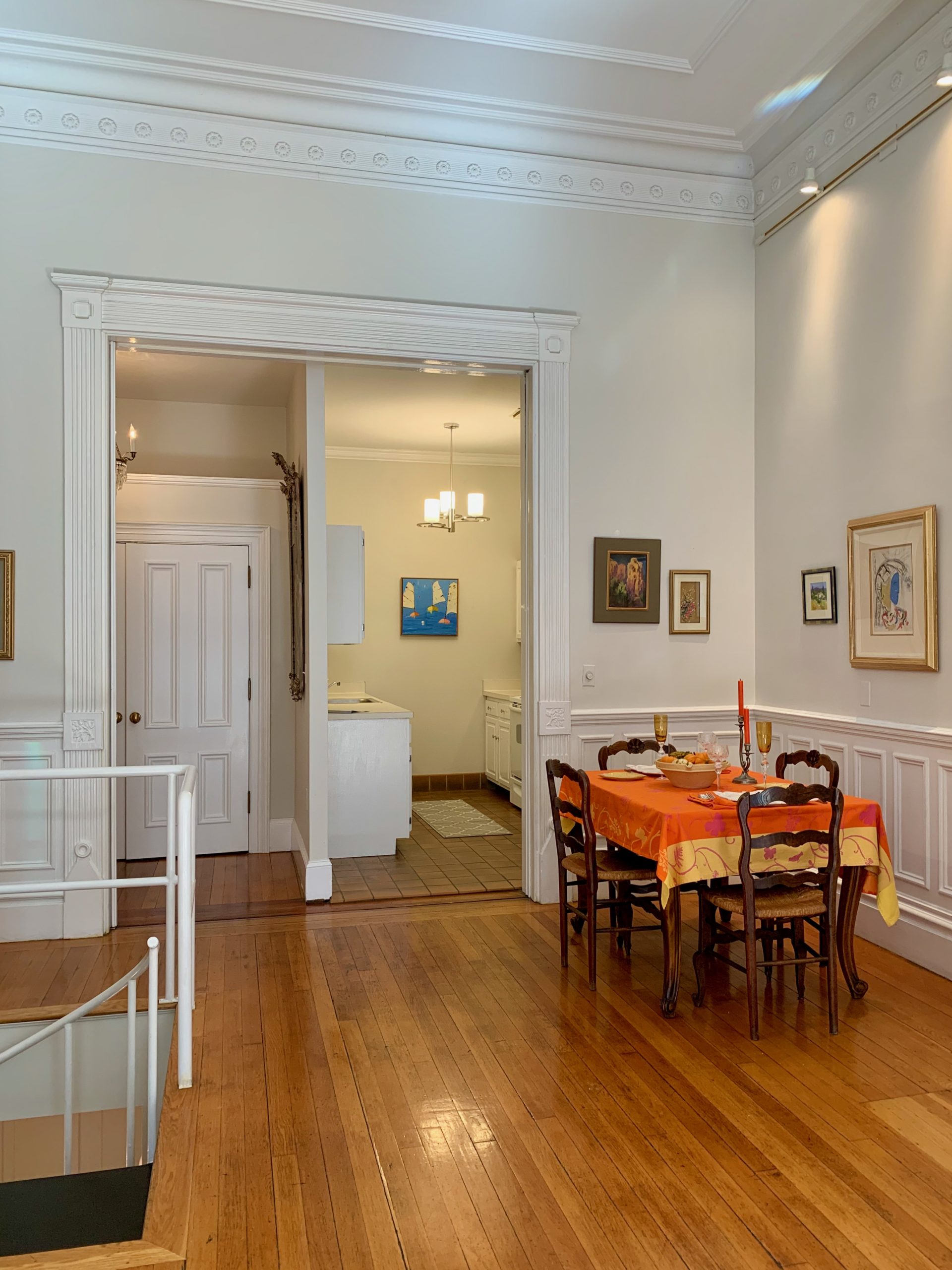 living room kitchen - entry