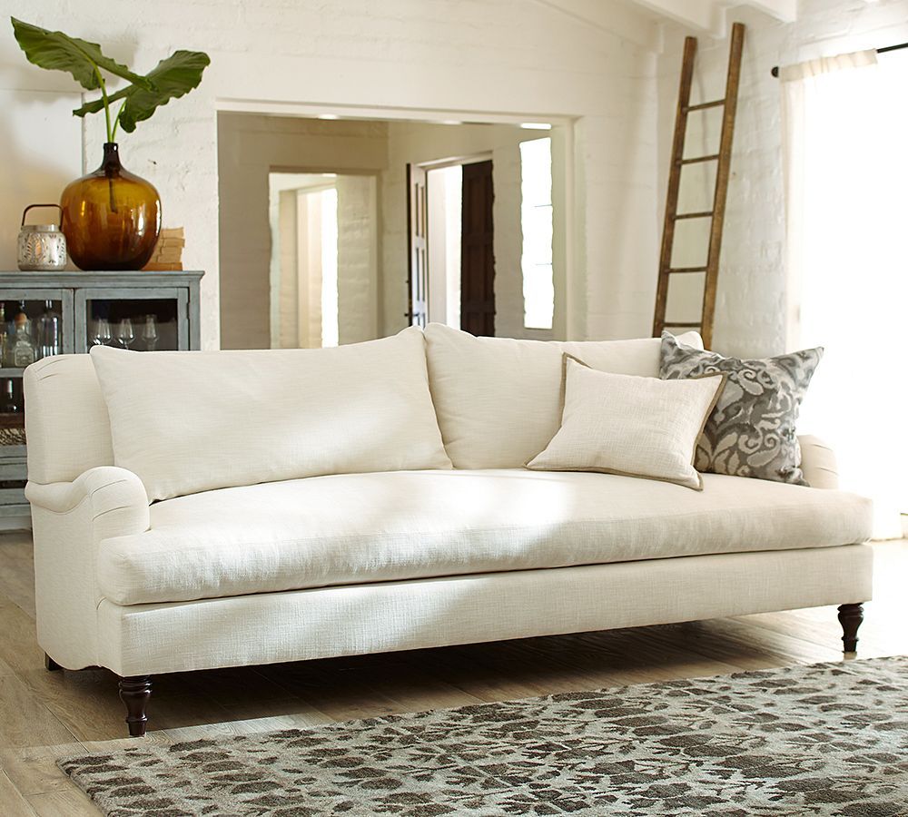 pottery-barn-carlisle-sofa - bench seat - guestroom suite