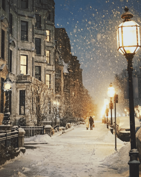 Magical Christmas Lights On Boston's Beacon Hill - Laurel Home