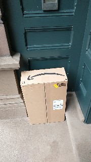 UPS package outside my door RoboRock S6 Pure Vacuum