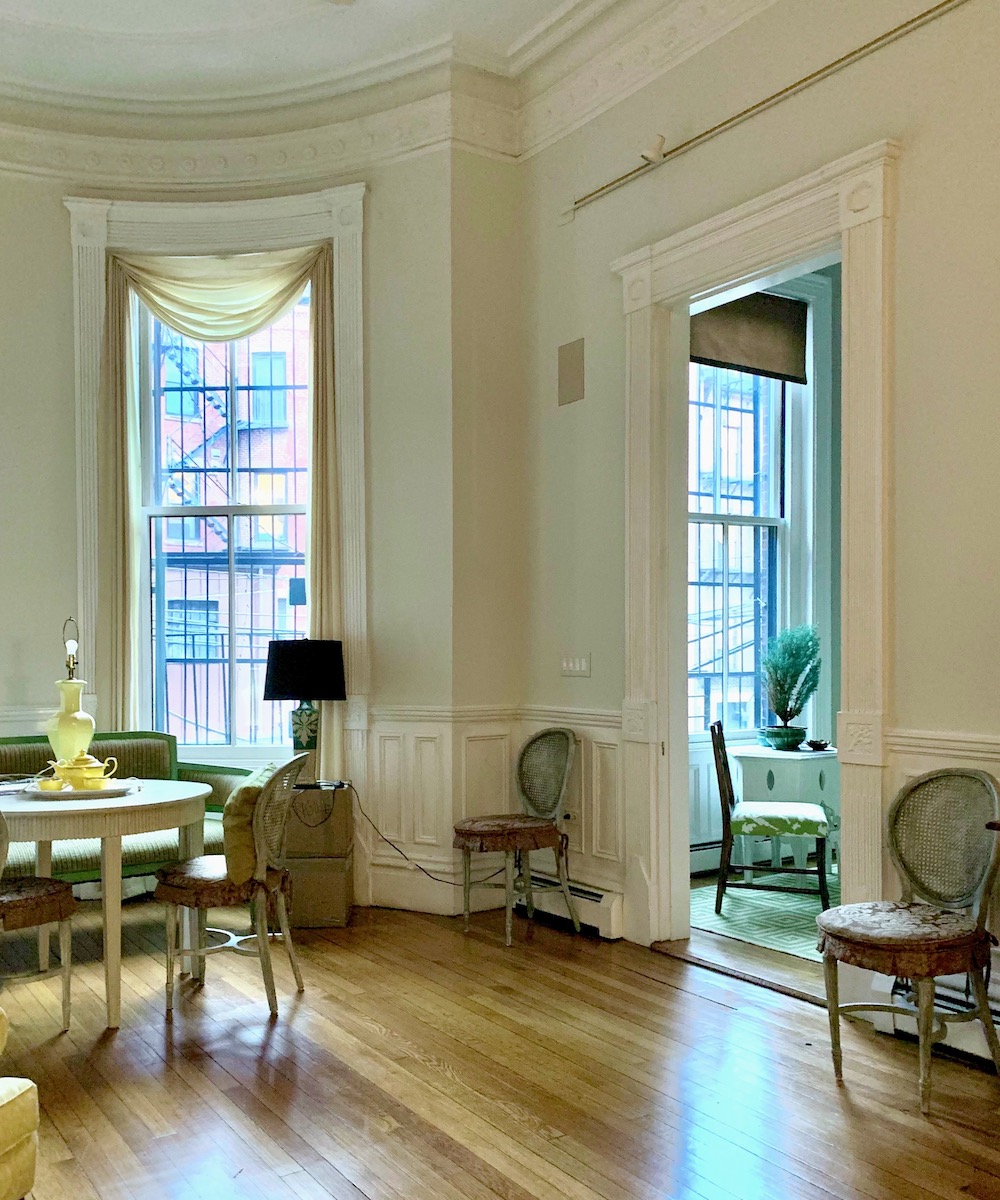 Living room and den - want French Doors