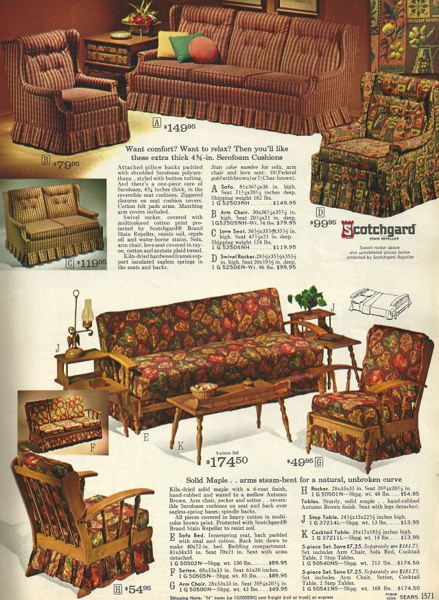 ersatz early American brown furniture
