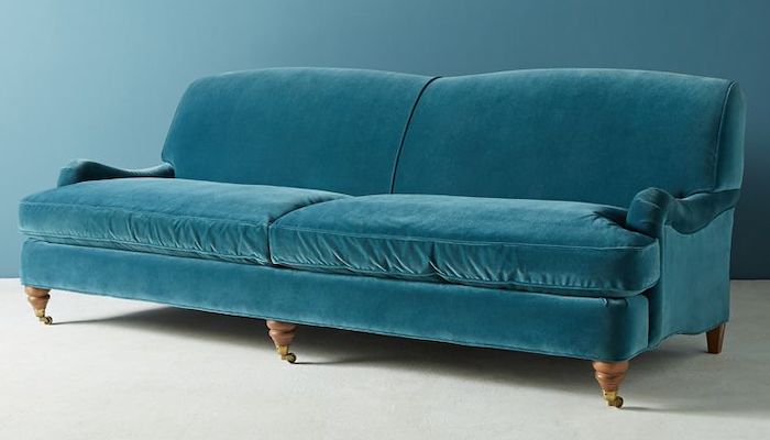 Anthropologie -Glenlee Two-Cushion Sofa - English roll arm - best sofa