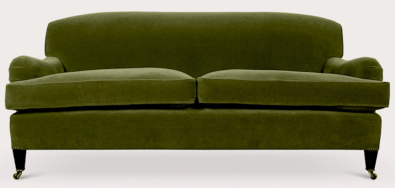 George Smith English Roll arm - best sofa - Signature Sofa Medium StandardArm StraightTop WholeBack- Best sofa