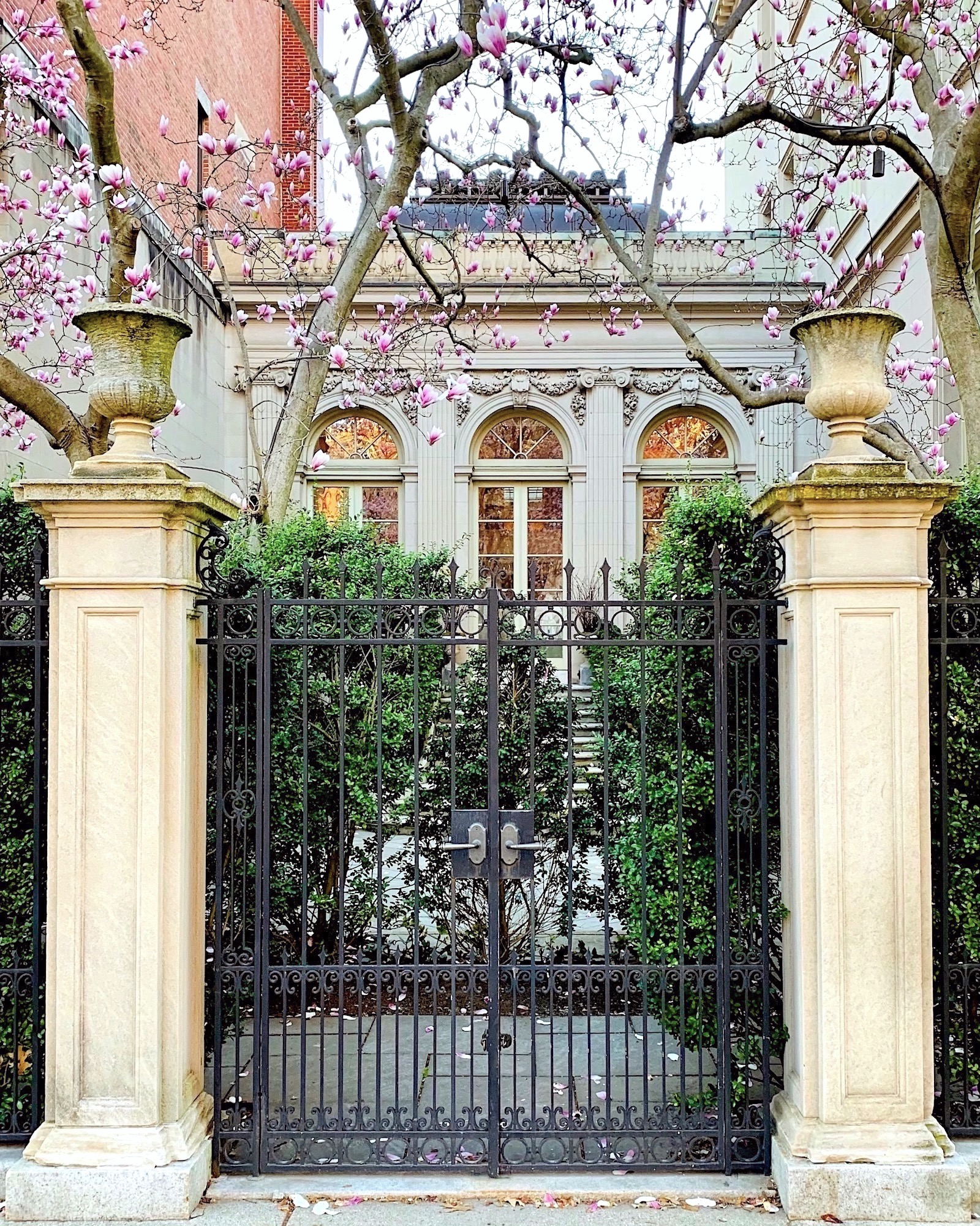 Springtime in Boston - Commonwealth Ave Mansion