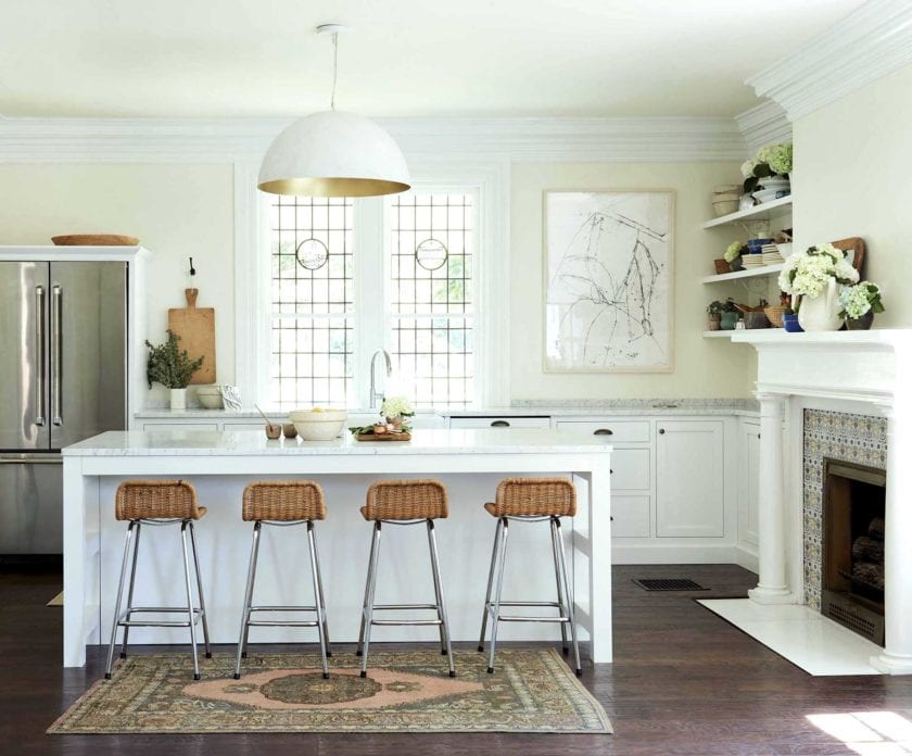 Classic White Kitchens - How To Avoid The Sterile Look - Laurel Home