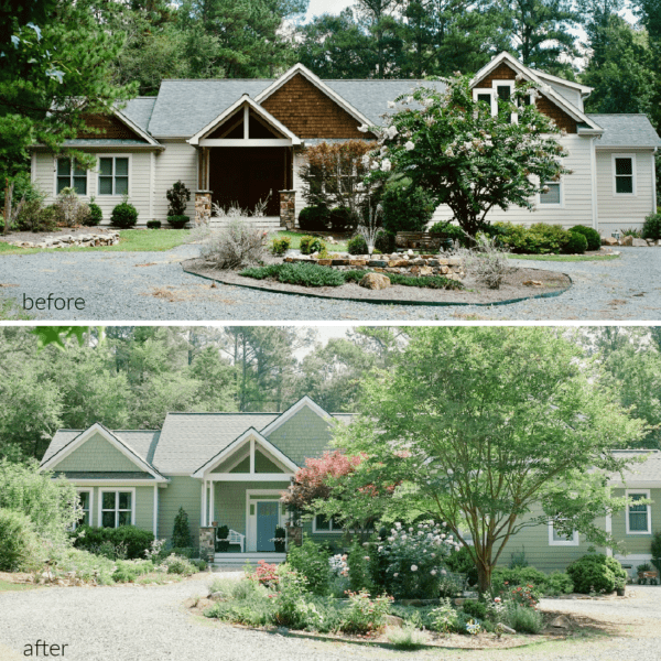 An Astonishing Home Exterior Transformation Before & After - Laurel Home