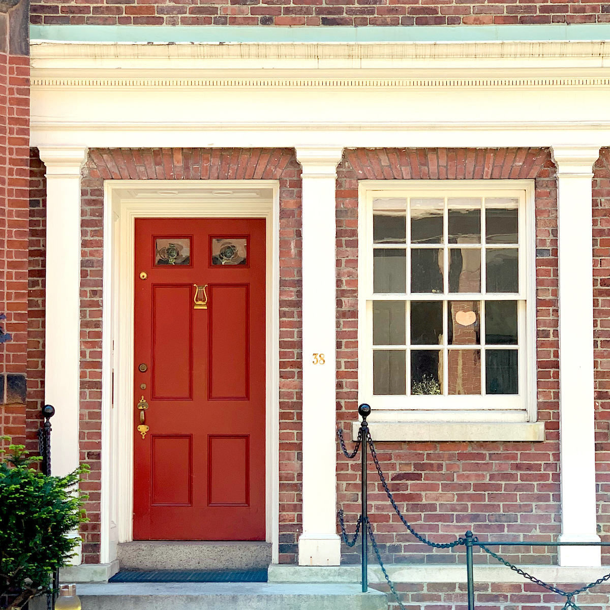 Boston Architecture Beacon Hill Red Door Laurel Home