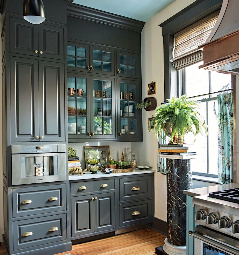 Lisa Mende for Southern Living Showhouse 2017. Photo: Kelli Boyd- Most durable cabinet finish