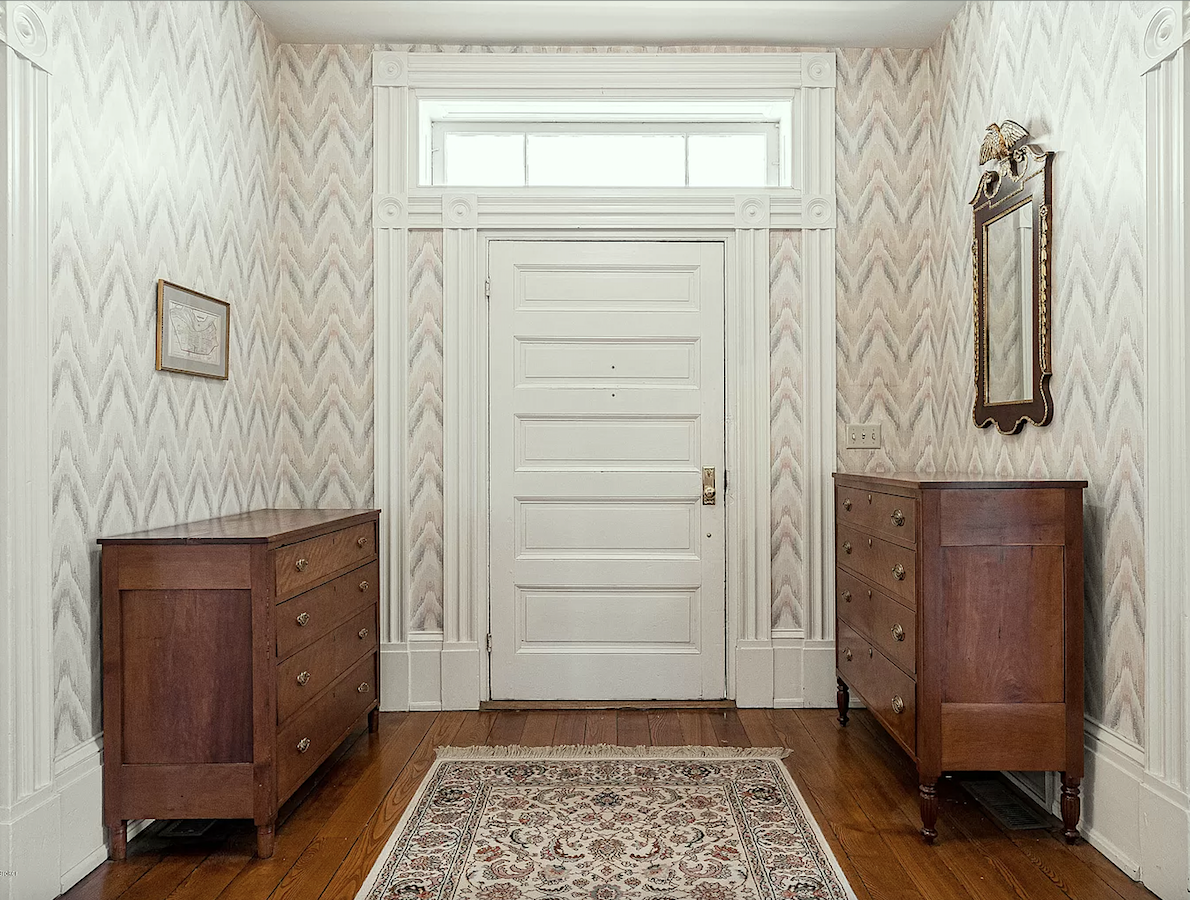 Federal Home Wallpaper - entry front door