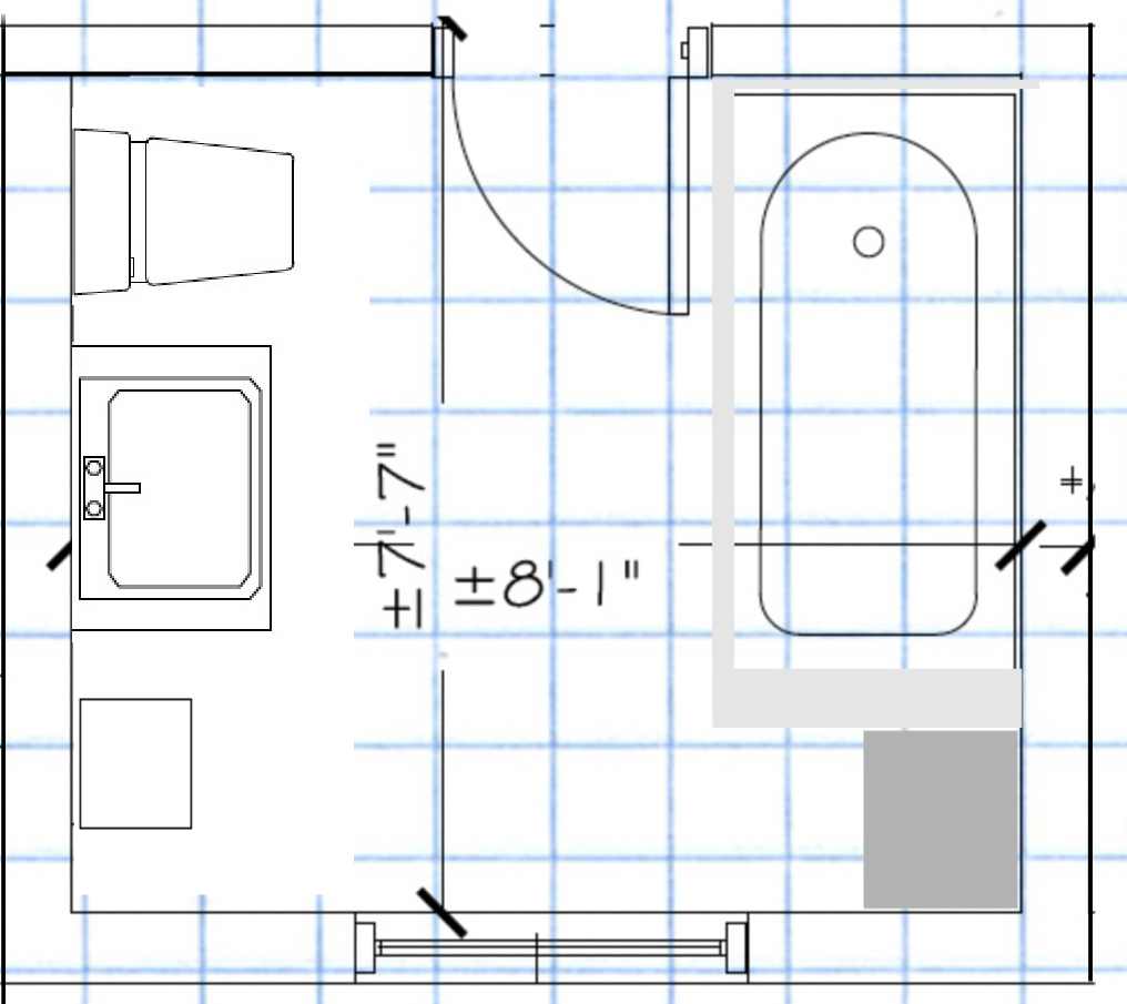 guest bathroom floorplan