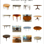 Finding The Elusive Round Dining Table That Extends