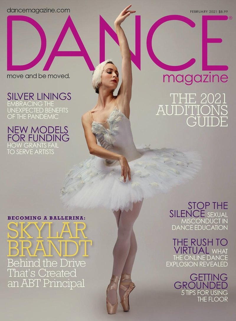 Skylar Brandt Cover Dance Magazine
