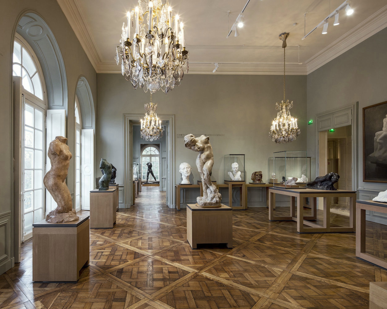 Musee Rodin, Paris - Farrow & Ball Blue Gray