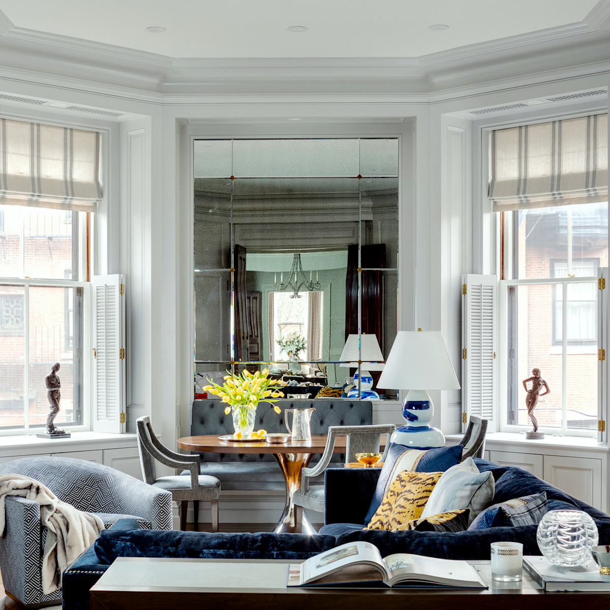 Kristin Paton interiors beautiful mirror Commonwealth renovation