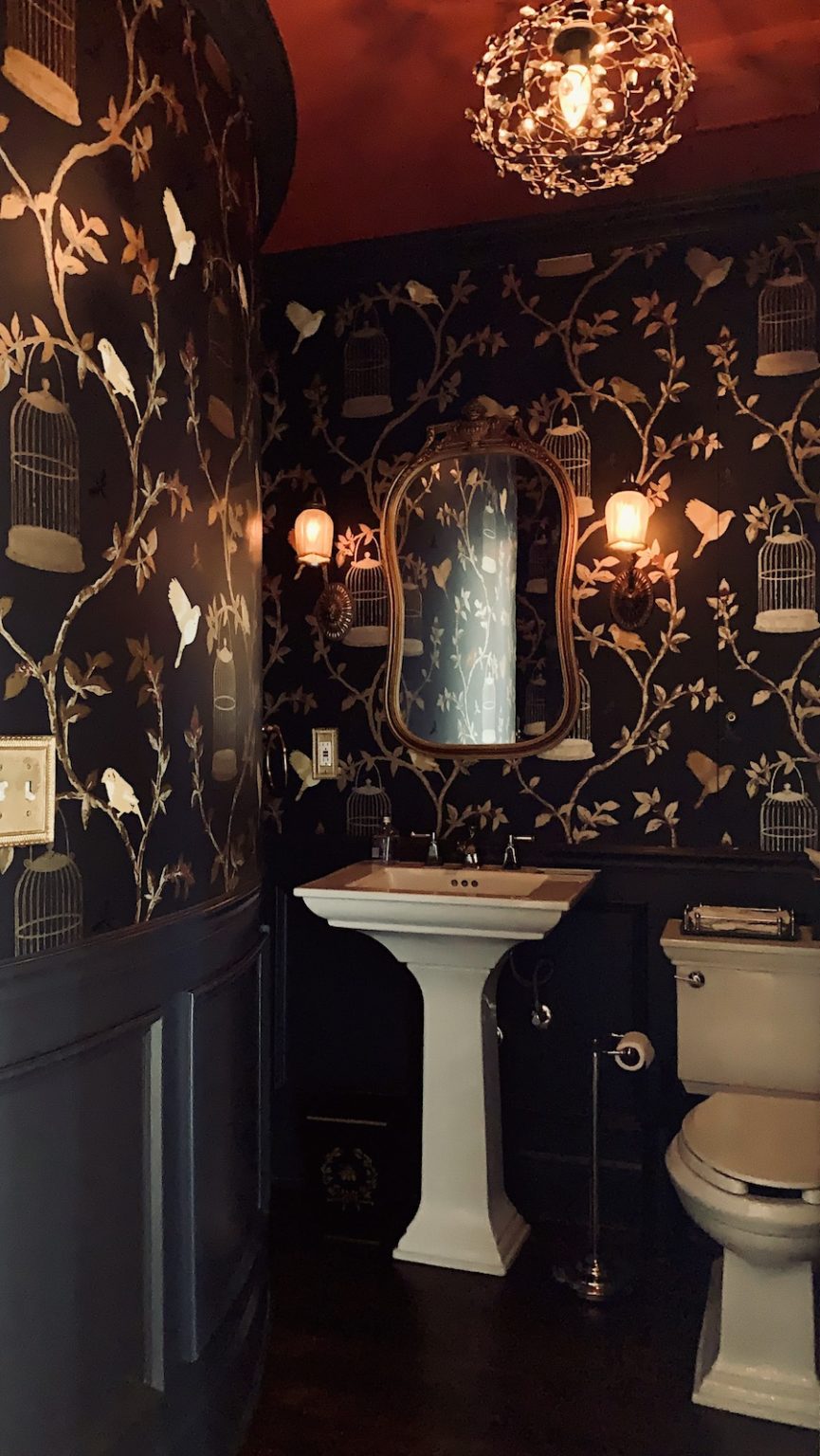 A Jewel Box Powder Room You're Going To Love! Laurel Home