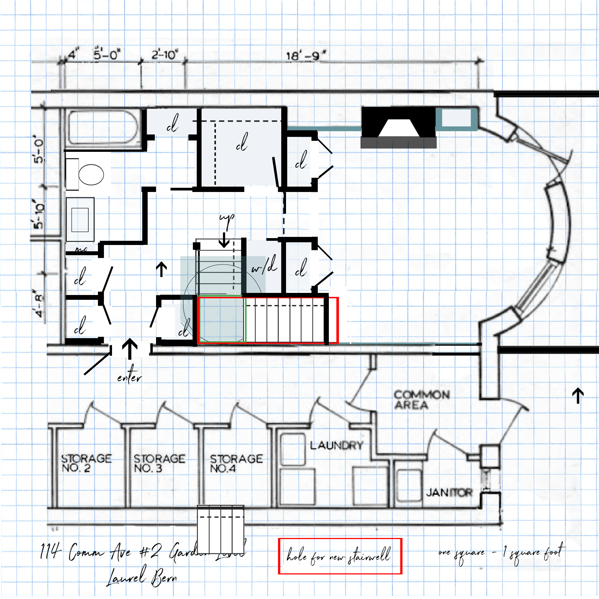 114 Comm Ave #2 Garden Level Dec 2021-no furniture 12.20.21