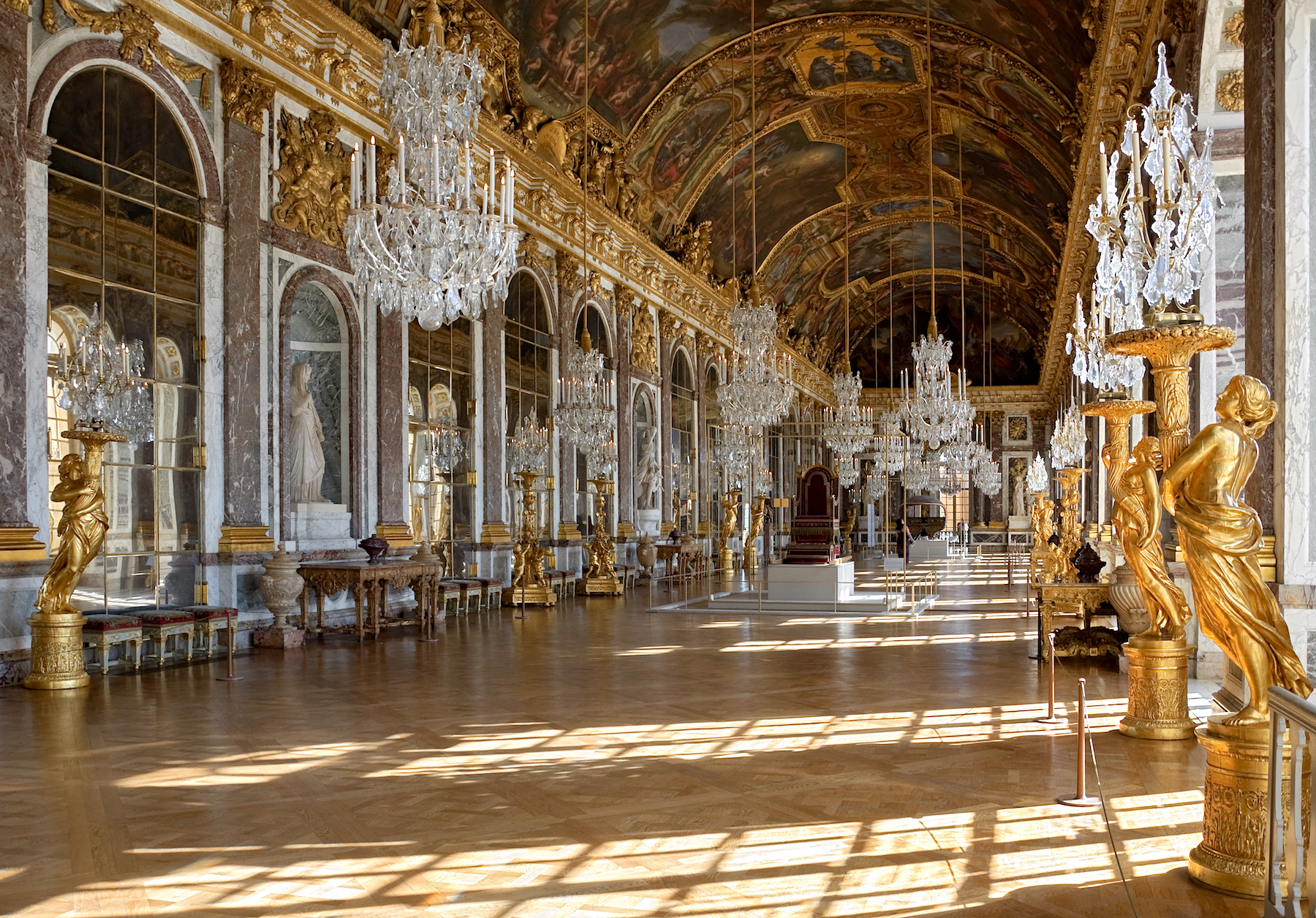 Chateau de Versailles - Galerie des Glaces