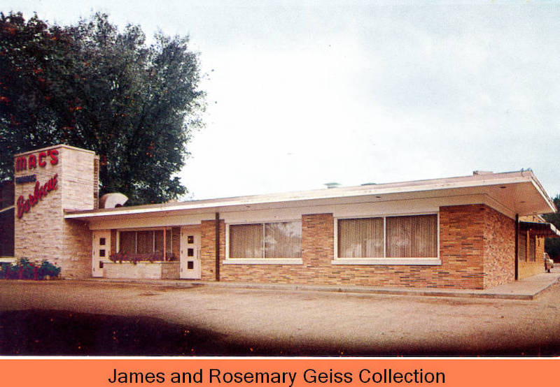 James and Rosemary Geiss Collection Mac's Barbecue