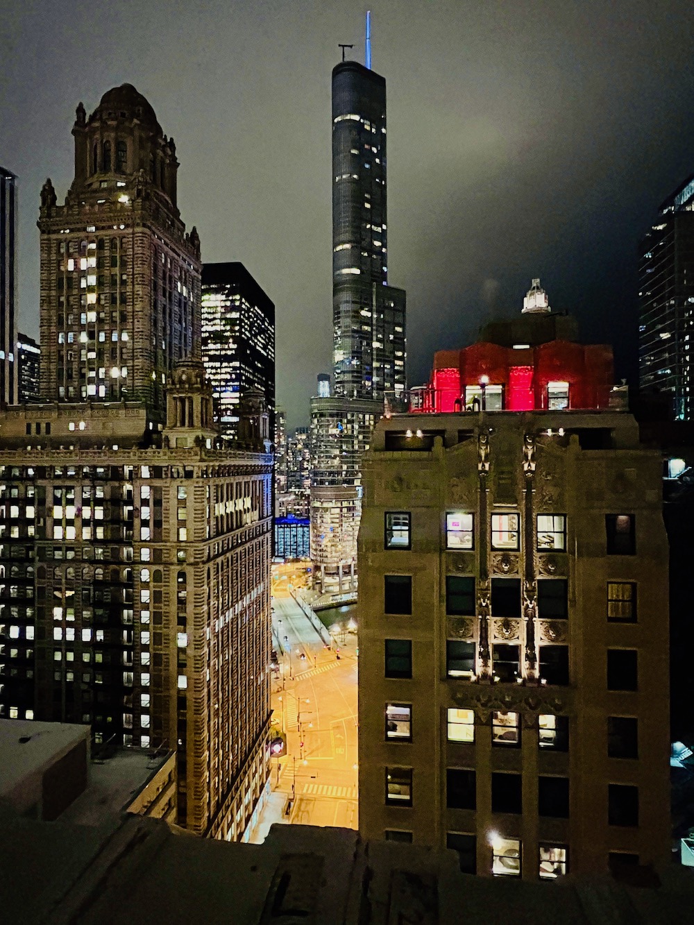 Chicago Skyline Trump Tower