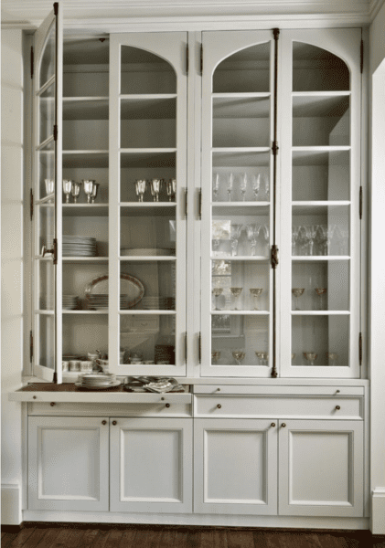 Tall Glass Cabinet Doors Might Be a Bad Idea - Laurel Home