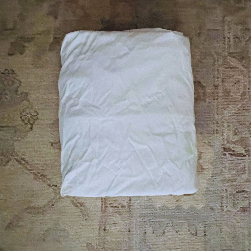 My folded fitted sheet
