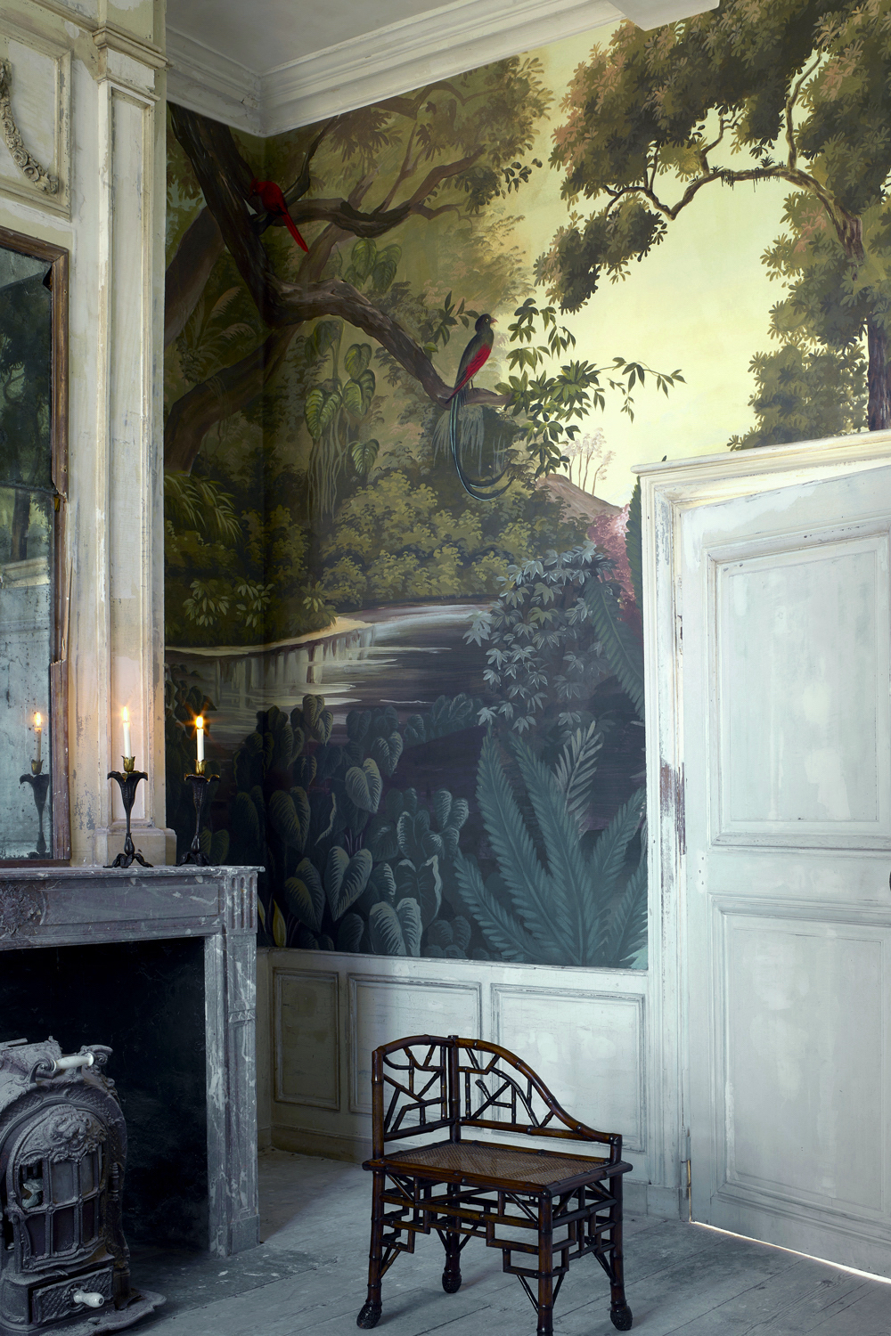 Exquisite and Little-Known Panoramic Wall Murals - Laurel Home