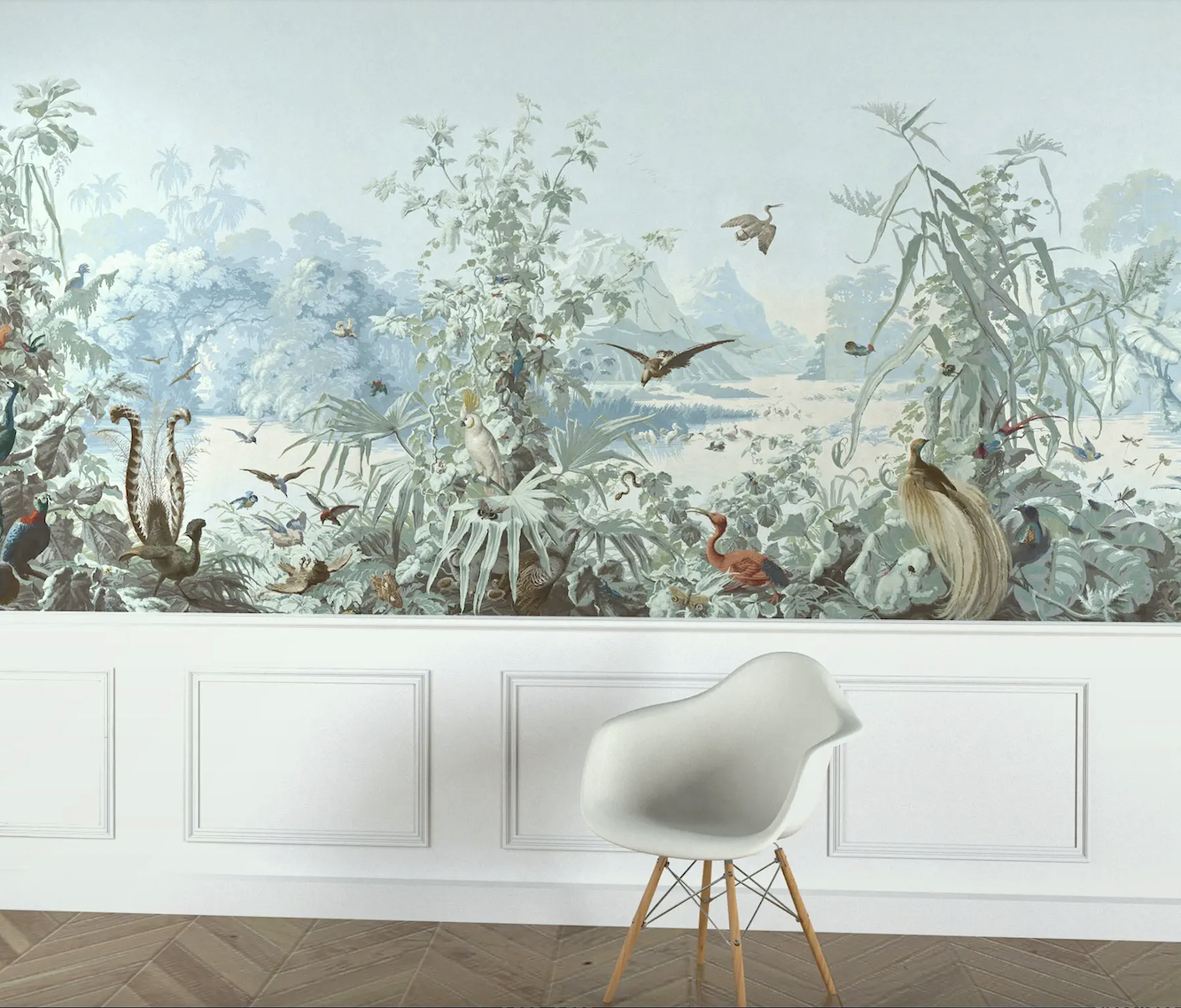 exquisite panoramic wall murals - Papiers de Paris Brazil - 1865