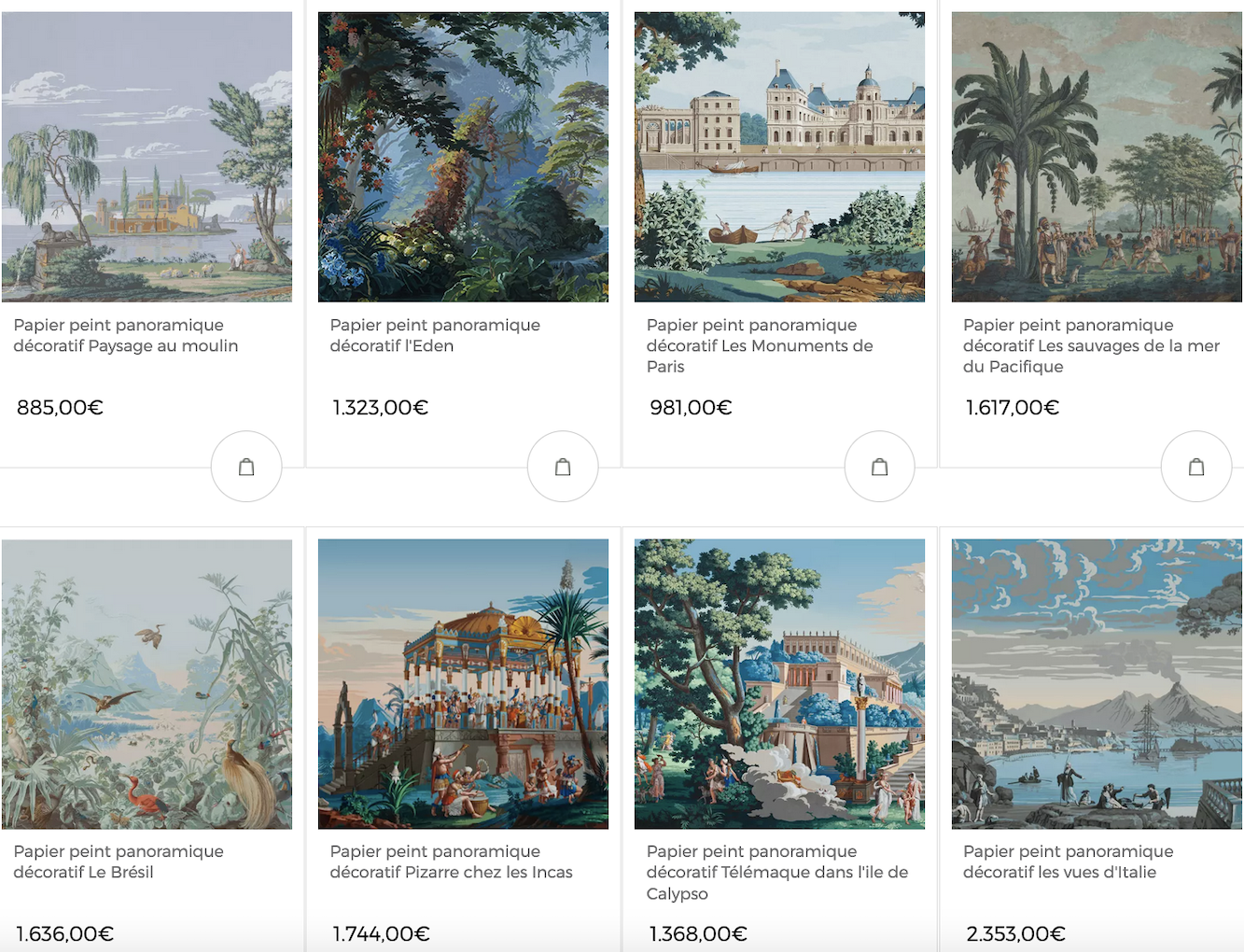 la-route-des-indes histortical panoramic wall murals