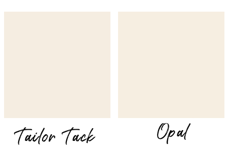 FB Tailor Tack : Benjamin Moore Opal