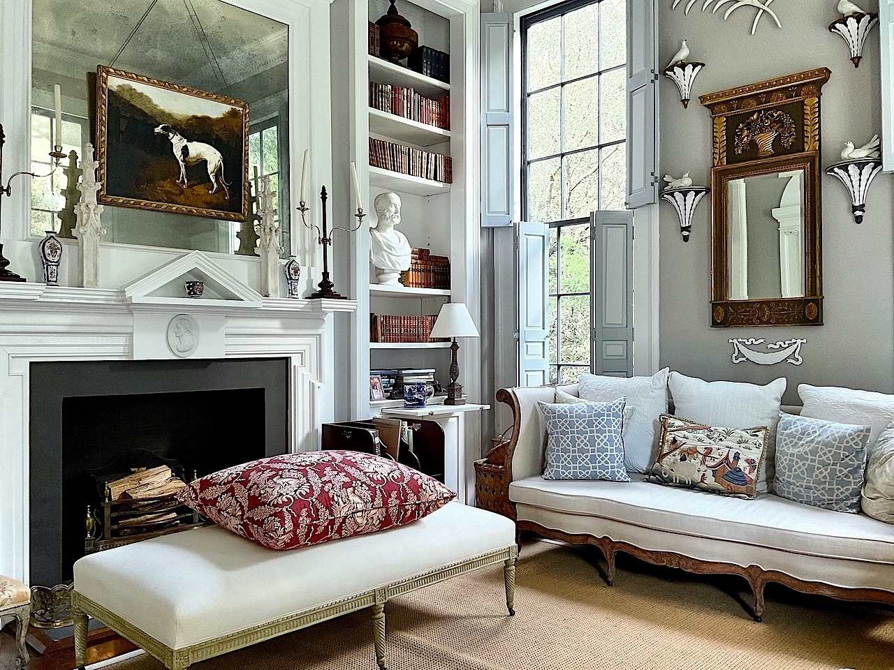 Furlow Gatewood neoclassical design living room