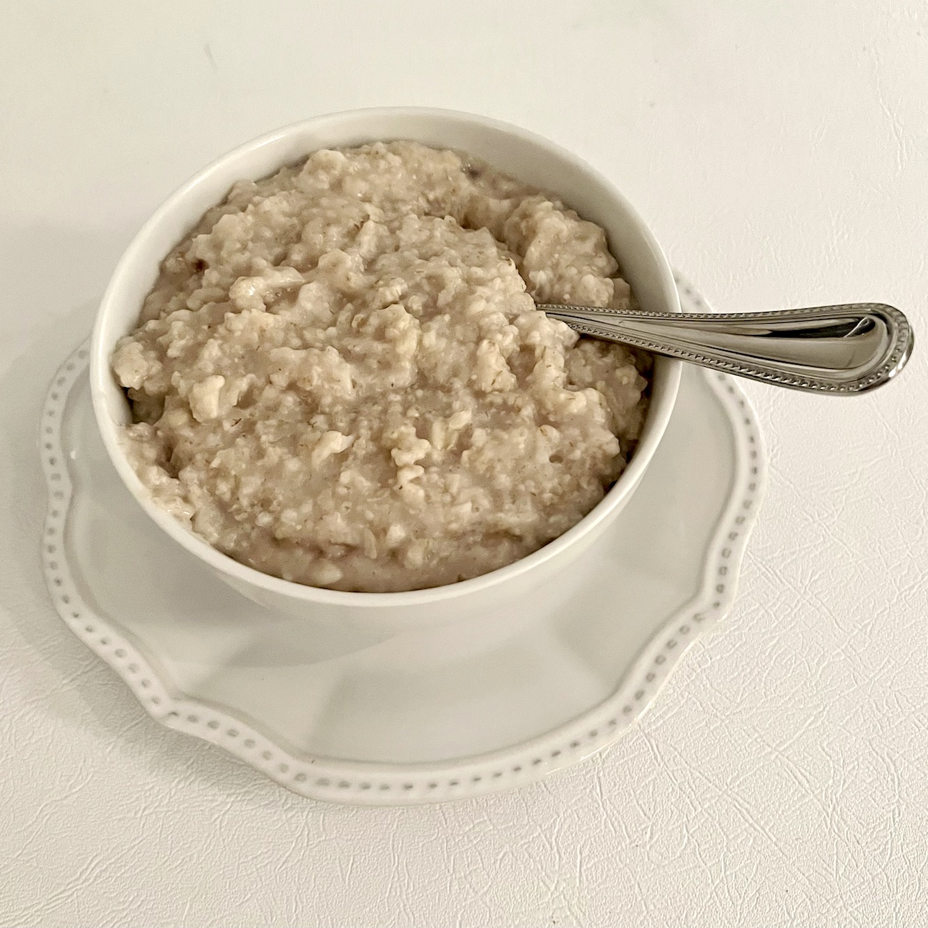 perfect bowl of oatmeal