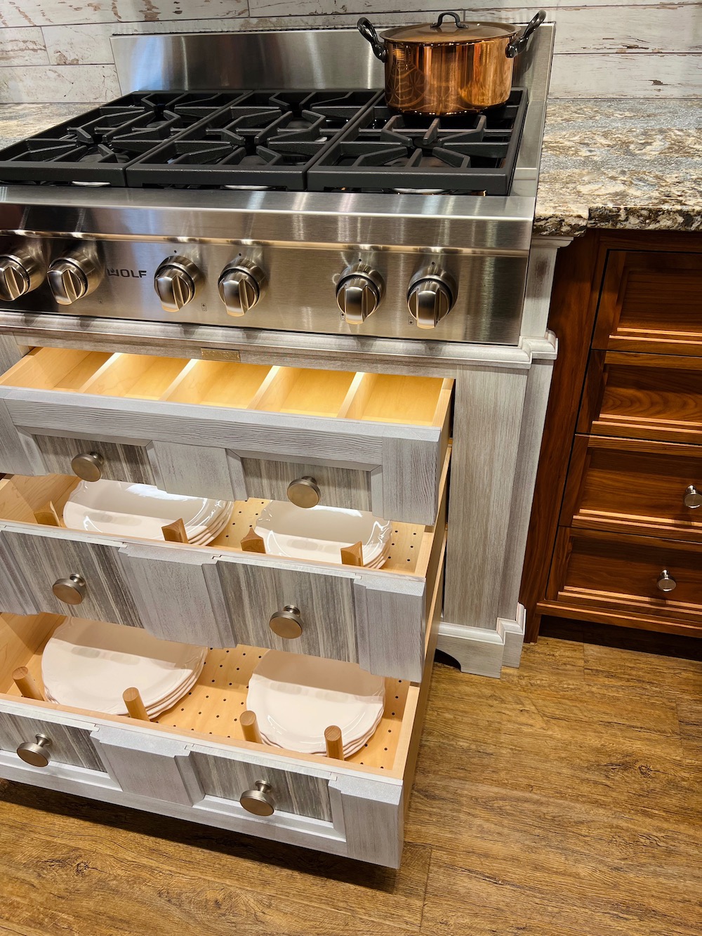 Custom drawers - Crown point cabinetry