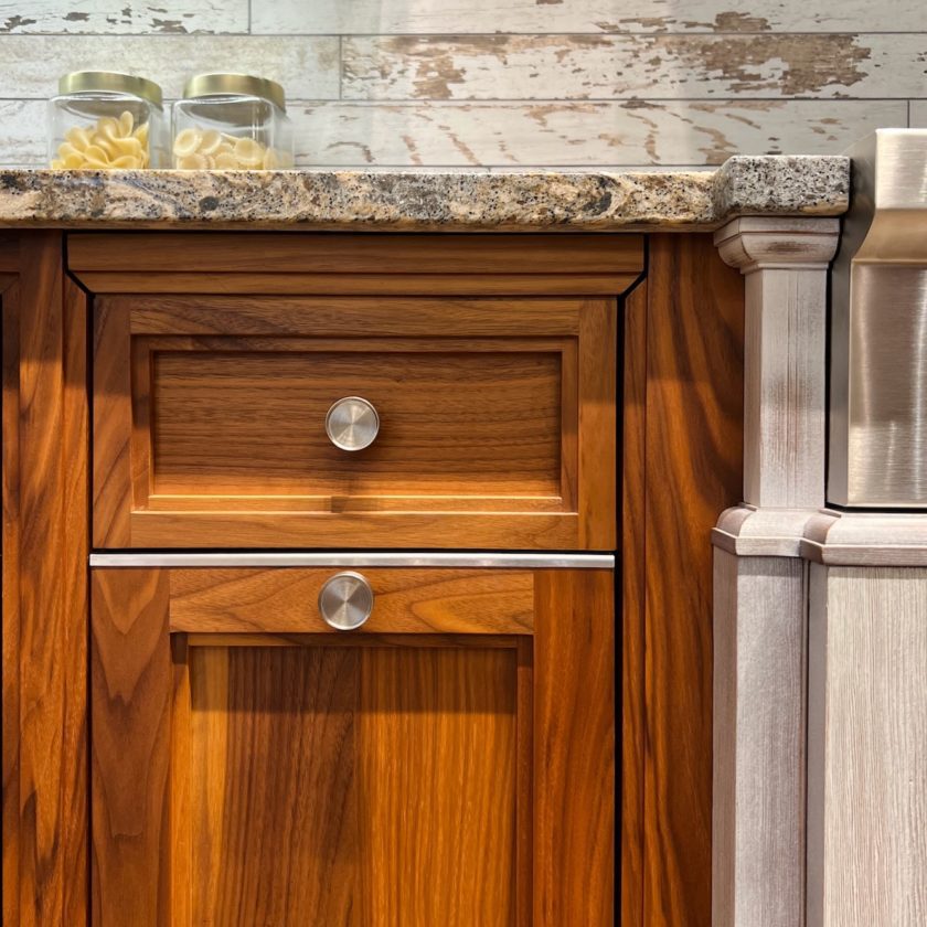 Can A Stained Wood Kitchen Look Fresh? Laurel Home