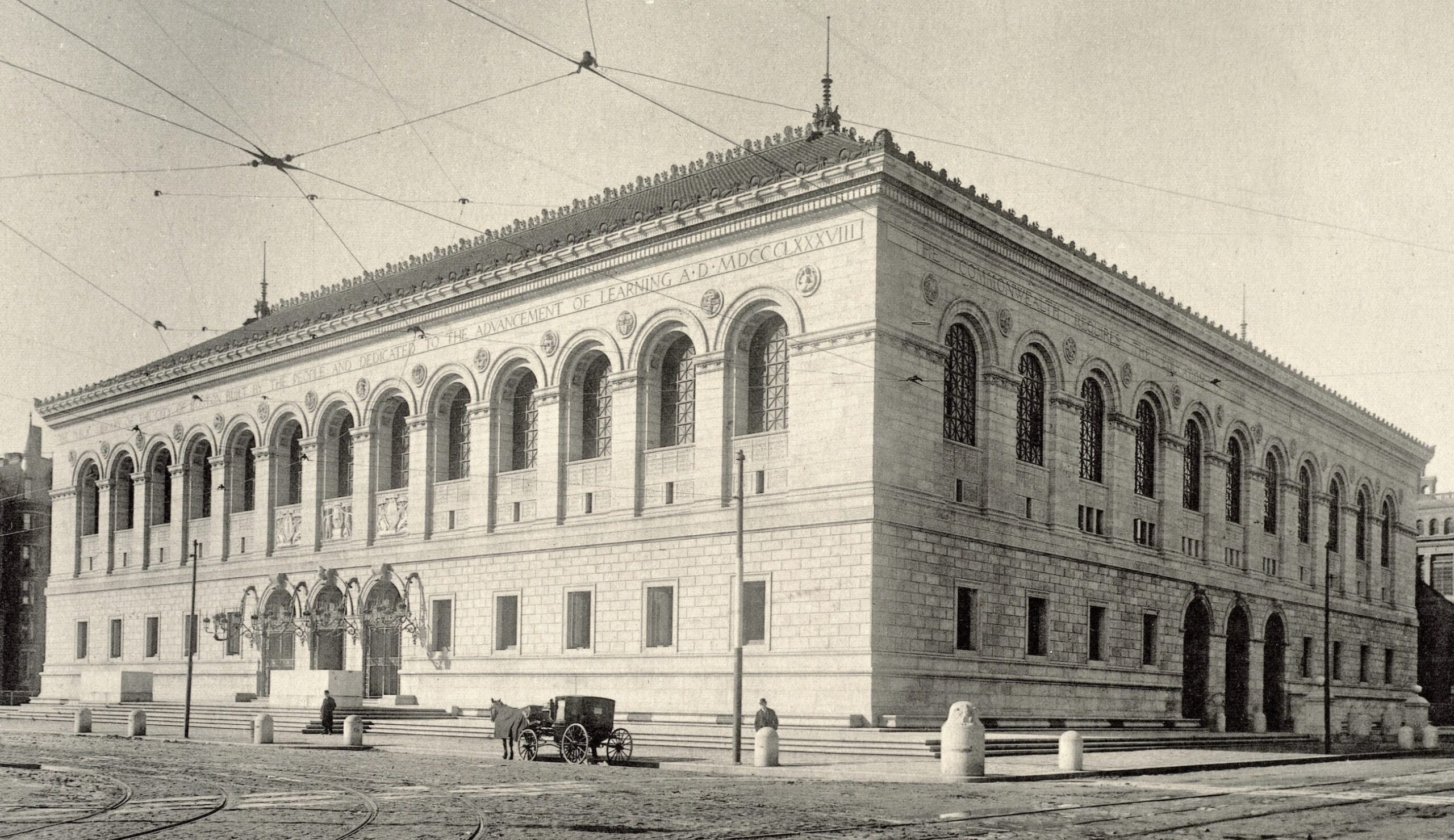McKim-Architect Boston Public Library