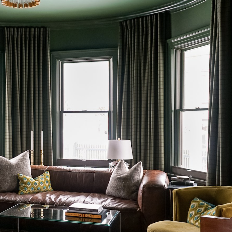 renovation husbands - Benjamin Moore Colonial Verdigris - deep green - best neutral paint colors
