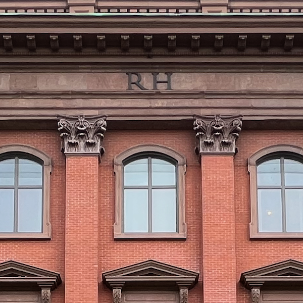 RH - Restoration Hardware Boston facade detail