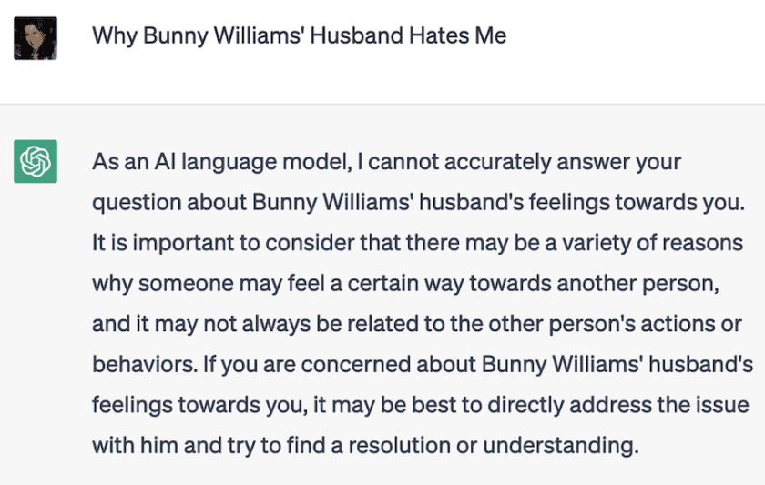 Why Bunny Williams' Husband Hates Me