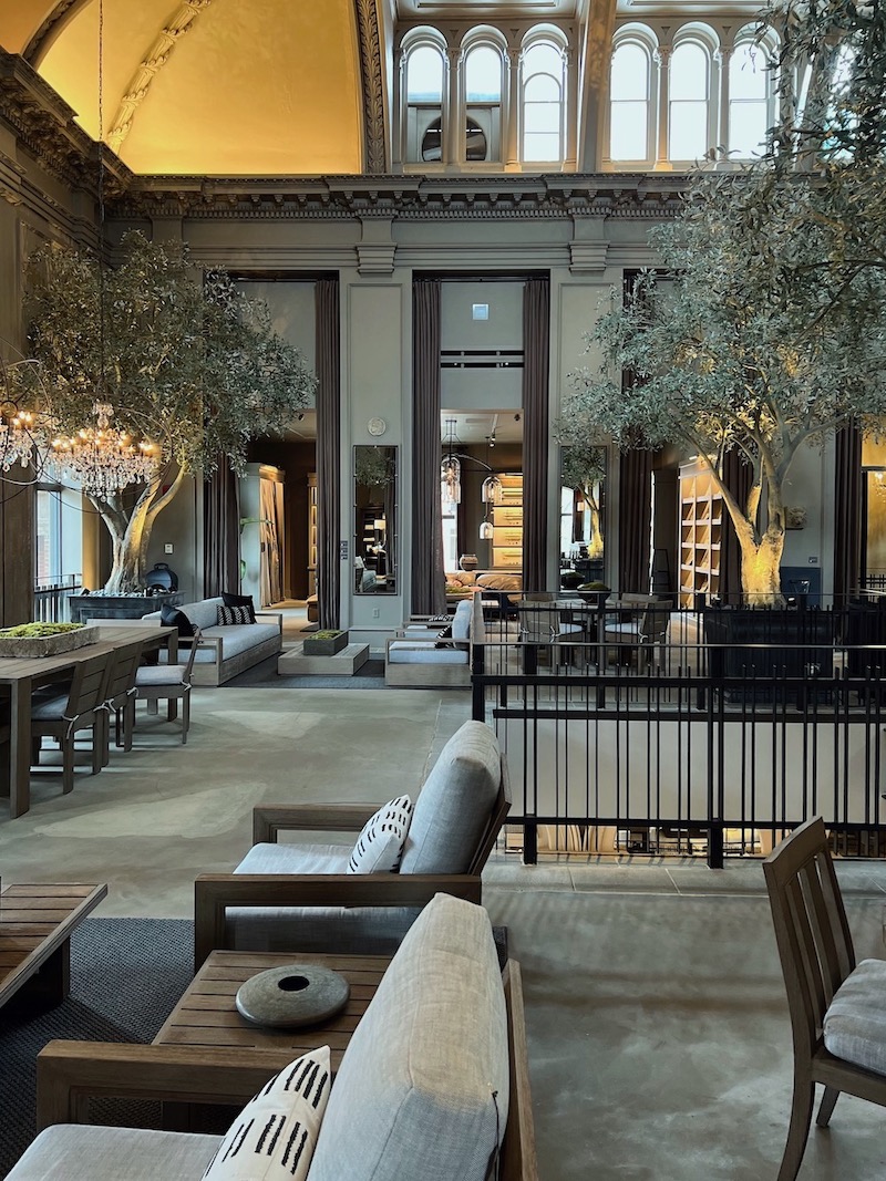 Restoration hardware deals interior