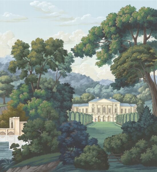 Regency Views mural from the Mural Source. Exquisite panoramic view and colors!