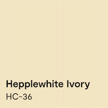 Benjamin Moore Hepplewhite Ivory hc-36