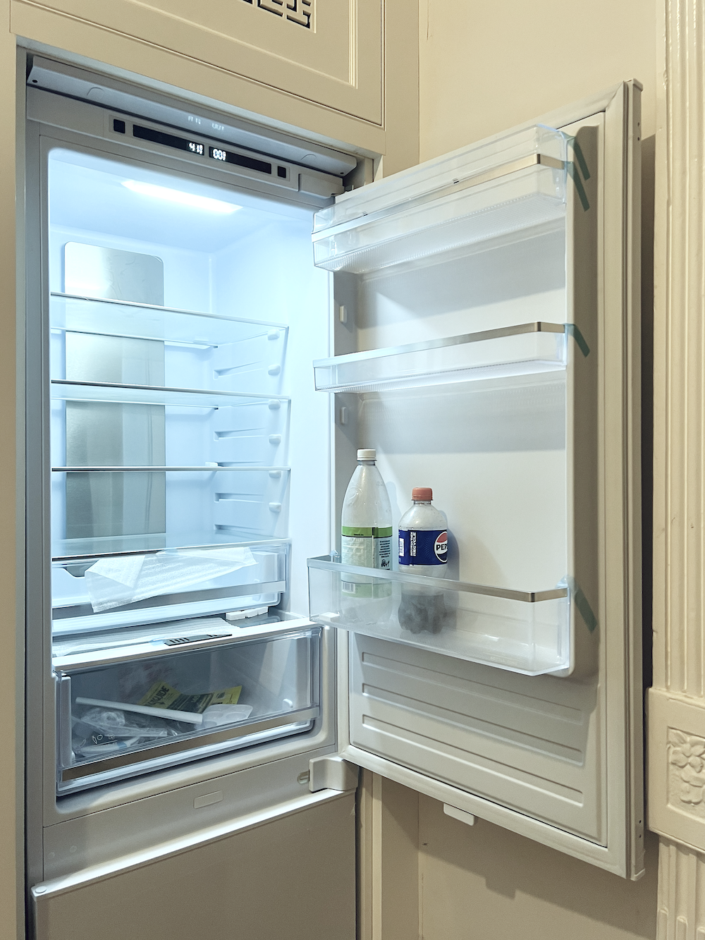 Bertazzoni fridge inside