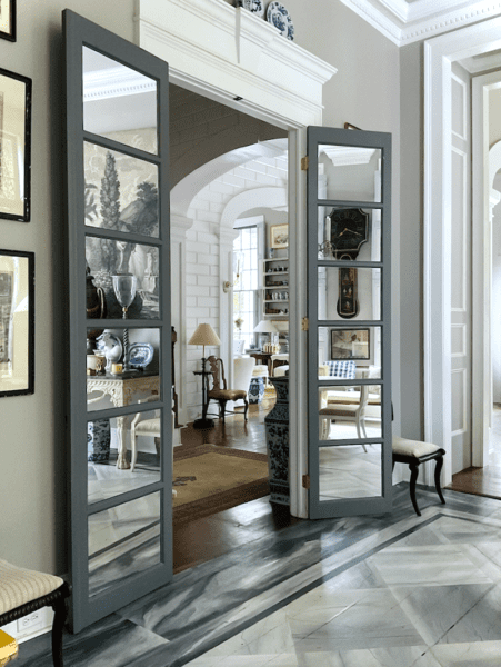 Furlow Gatewood mirrored French interior doors