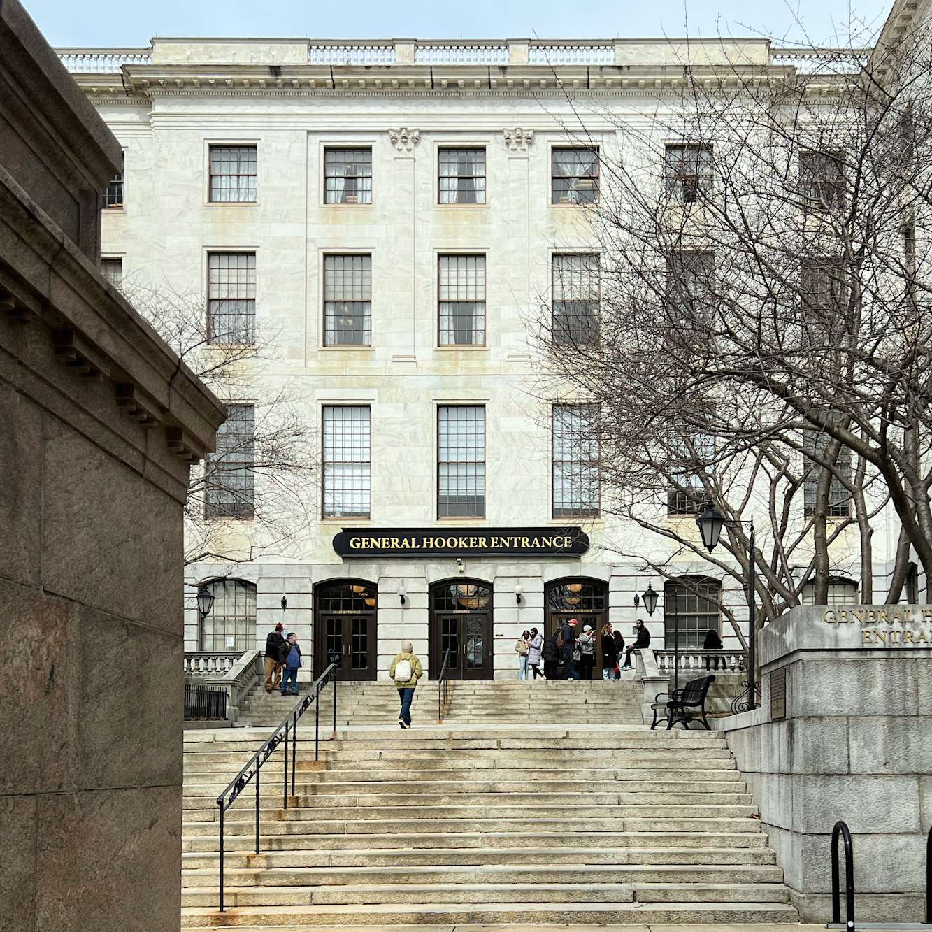 General Hooker Entrance Massachusetts State House